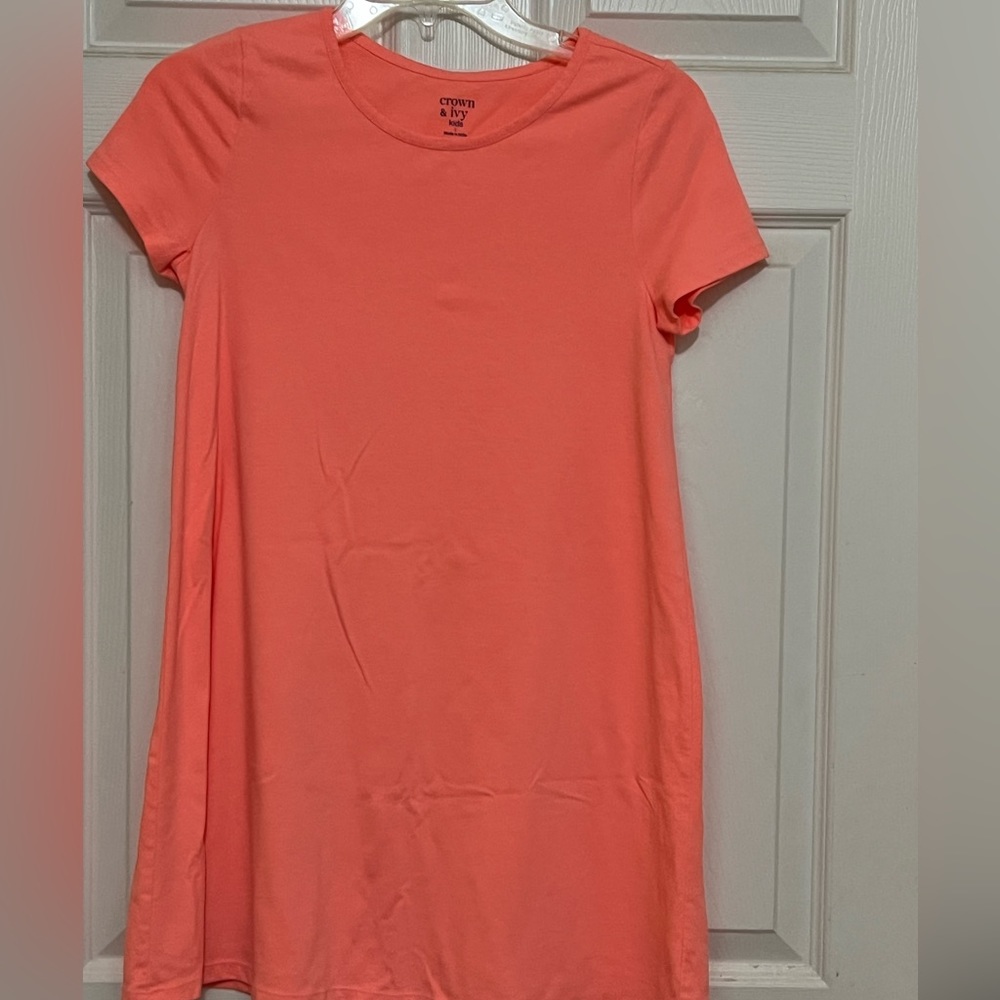 Crown & Ivy kids T-shirt Dress Size L